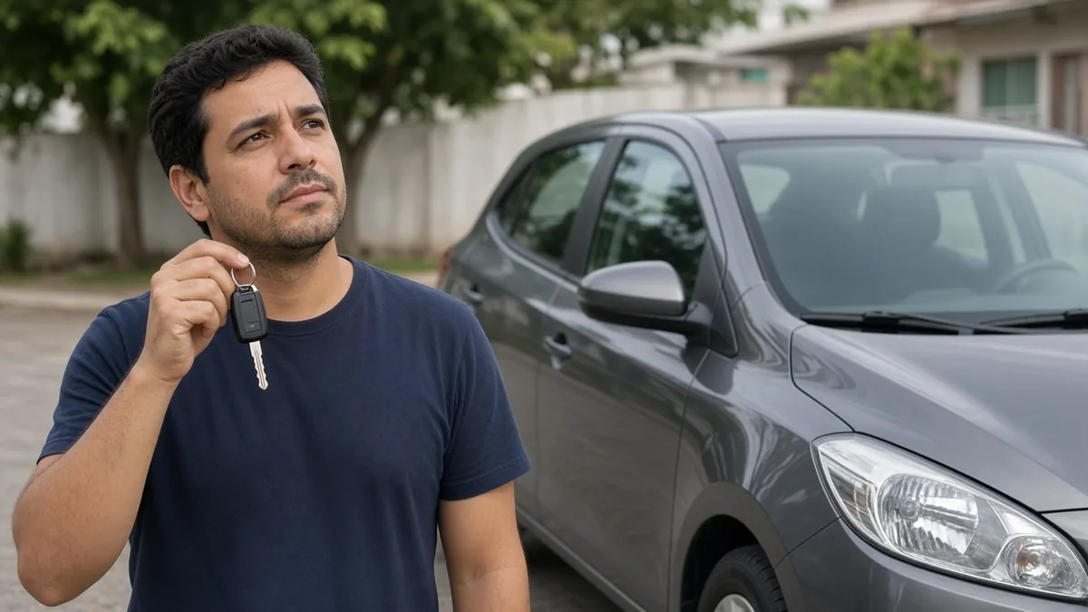 Carro no cotidiano / chave na mão planejada.